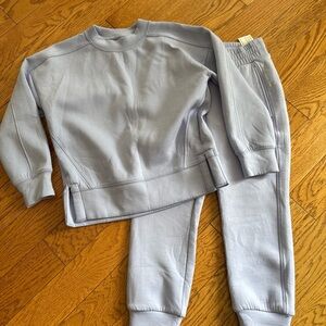 Abercrombie Kids Light Purple Sweater & Joggers Set